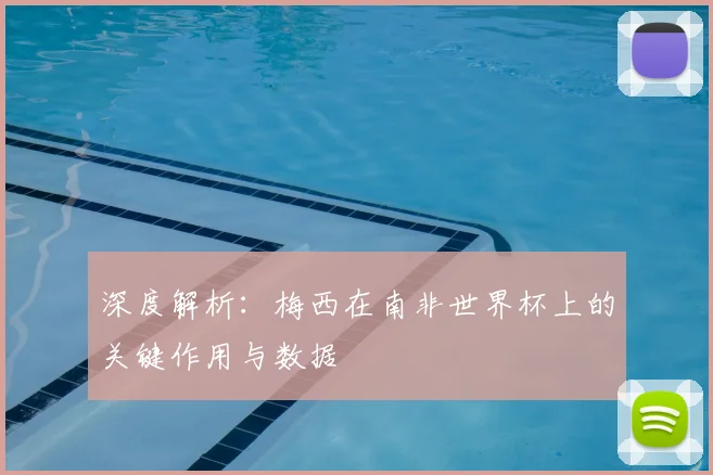 深度解析:梅西在南非世界杯上的关键作用与数据
